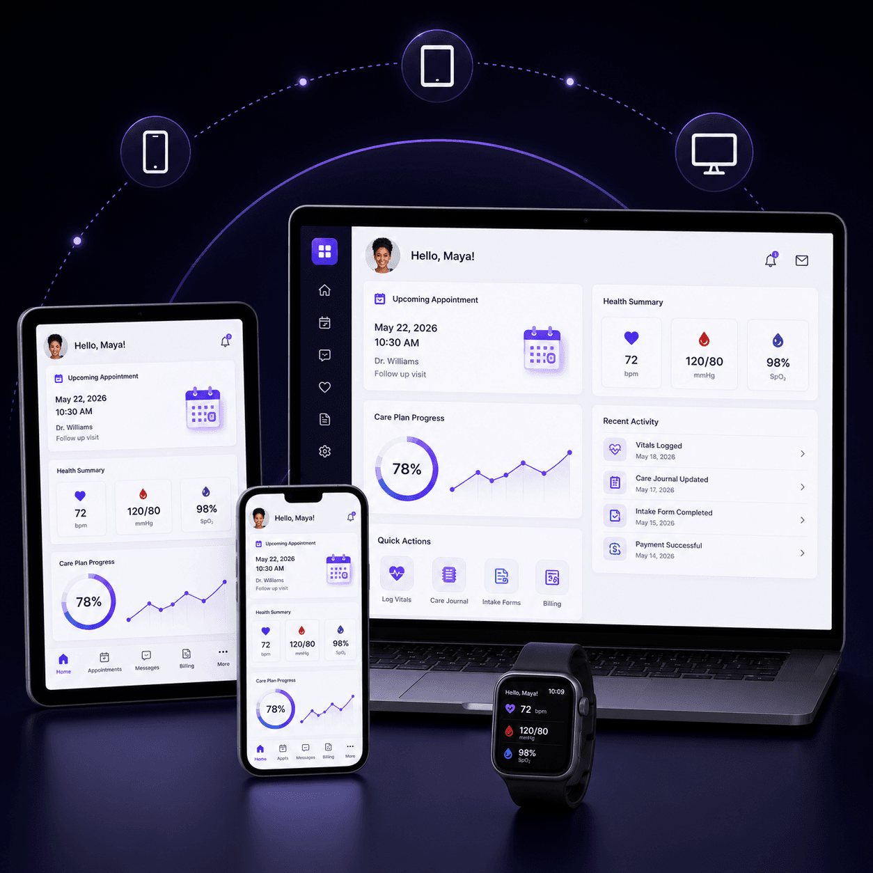 Mobile patient portal